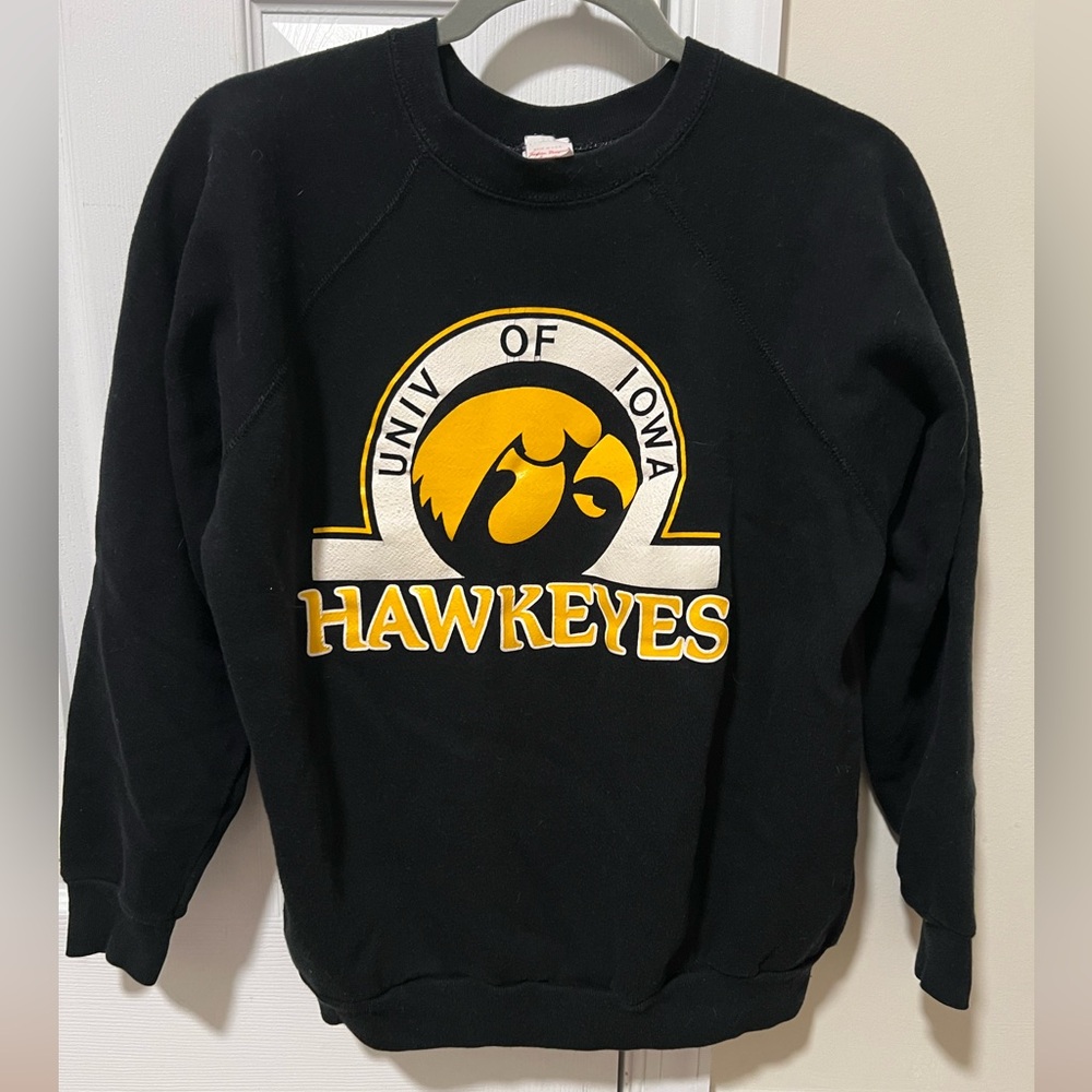 Black Hawkeyes Crewneck YLX